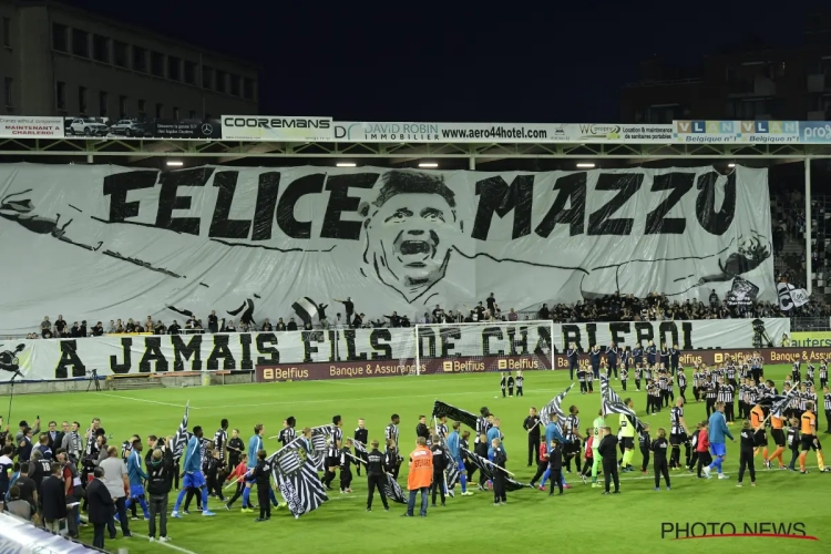 Charleroi is 'hun' coach niet vergeten: schitterend eerbetoon