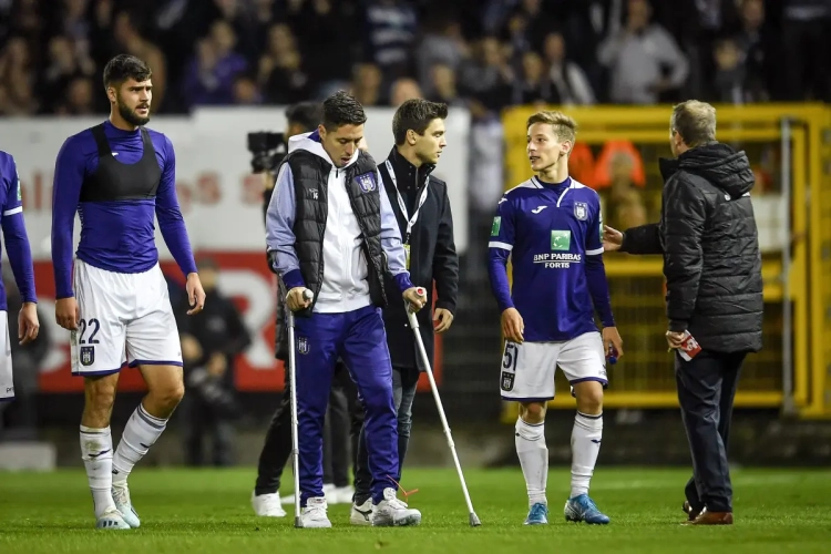 Pech voor Anderlecht: Samir Nasri weken out met scheur in de hamstrings