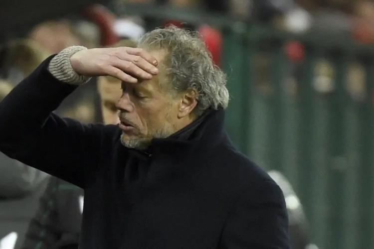 Michel Preud'homme wou niet veel woorden vuil maken aan nieuw puntenverlies: "Mijn mening is toch niet belangrijk"