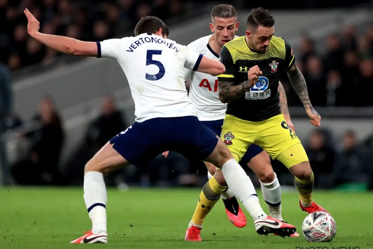 Jan Vertonghen in zak en as na vroege vervanging
