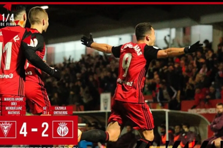 Bekersprookje in Spanje: tweedeklasser nekt derde eersteklasser op rij en staat in halve finale 