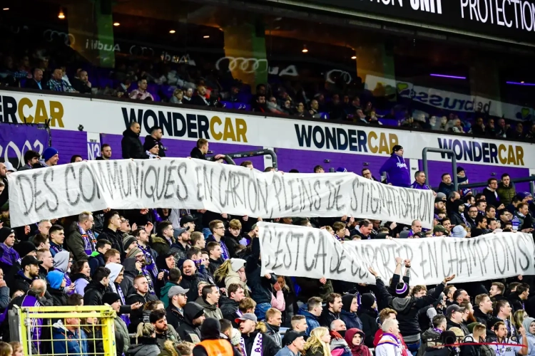 Anderlechts supportersprotest ondanks beloftes van de club: "Geen voetbal zonder fans"