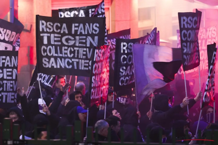 'Ludieke' actie Anderlecht-fans mogelijk niet zonder gevolgen: incident opgenomen in scheidsrechtersverslag