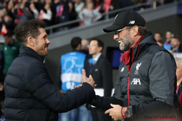 Simeone verdedigt zich voor kritiek op speelwijze, en hekelt het systeem: "Liverpool in het nadeel"