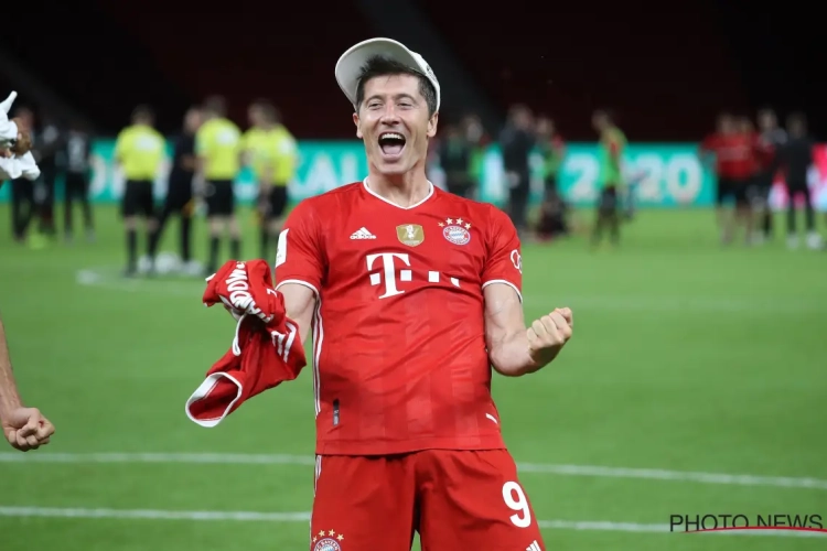 Robert Lewandowski uitgeroepen tot 'Speler van het jaar' door Kicker