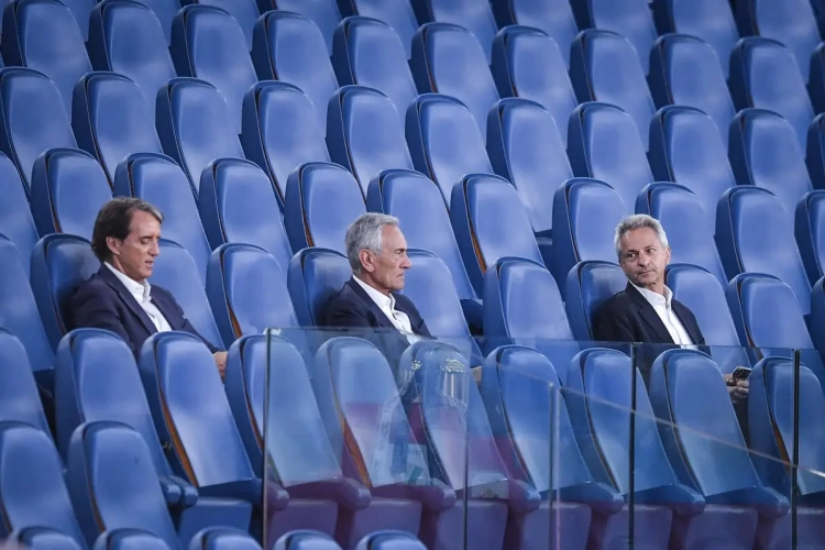 Openingswedstrijd EK met publiek volgens de voorzitter van de Italiaanse voetbalbond