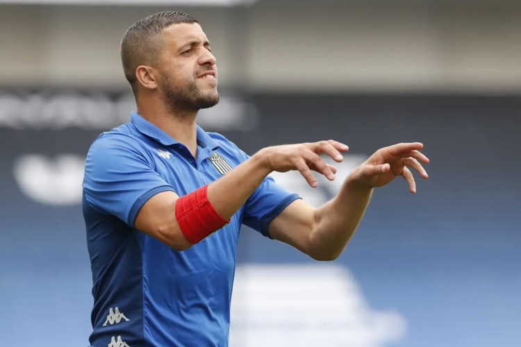 Belhocine na de stuntzege: "Niet alleen dankzij moed en solidariteit gewonnen tegen Club Brugge"