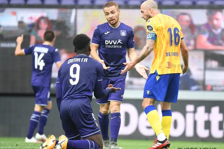 Sterkhouder STVV mogelijk paar maanden uit roulatie na match tegen Anderlecht