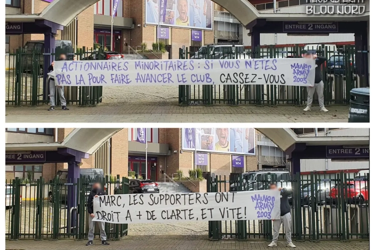 Supporters Anderlecht komen met statement: "Hebzucht, wrok en politieke spelletjes blokkeren de vooruitgang van de grootste club"