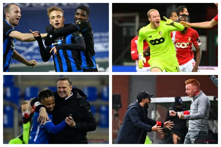 Momentjes pakken met Standard en Club, de machine van Genk en Losada VS Charleroi en copycats