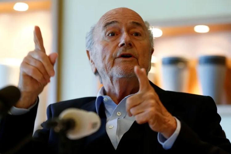 Sepp Blatter in het oog van de storm!