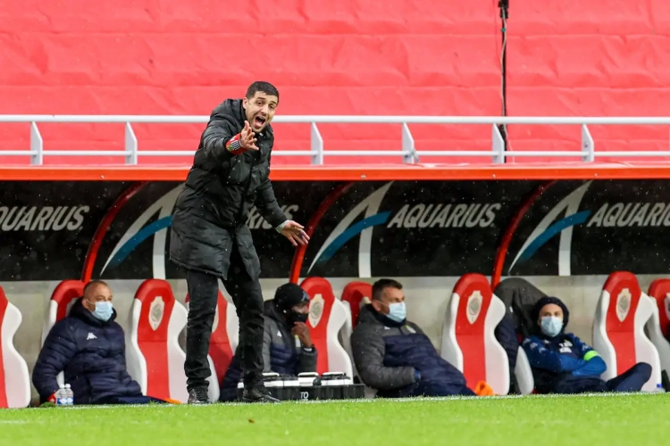 Teleurgestelde Belhocine: "We focusten ons na de openingstreffer te veel op het resultaat behouden" 