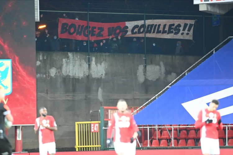 📷Duidelijke boodschap van supporters hielp niet voor Standard