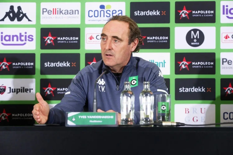 Vanderhaeghe zet in op de beker: "Dit moet mijn spelers prikkelen"