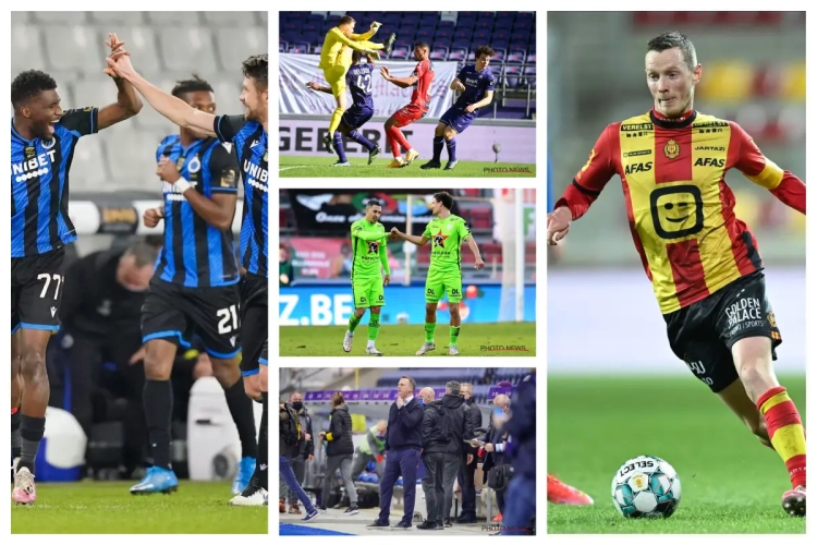 Club Brugge, Zulte Waregem, #KVMGNT vs onder meer Anderlecht en Genk
