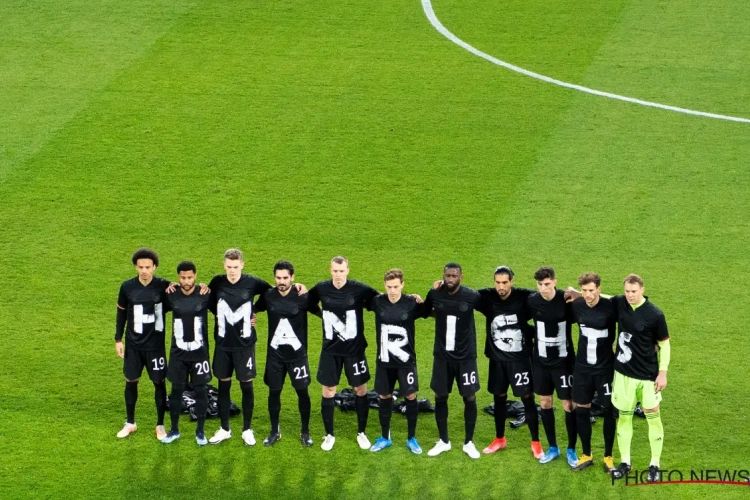 Duits Olympisch team stapt van het veld na racisme incident