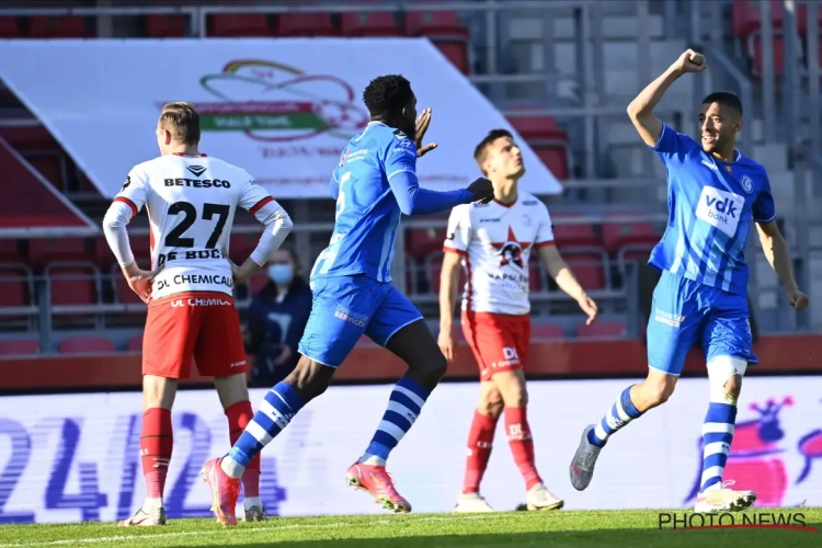 Vooroorlogs: AA Gent na ongezien doelpuntenfestival tegen moegestreden Zulte Waregem naar play-off 2