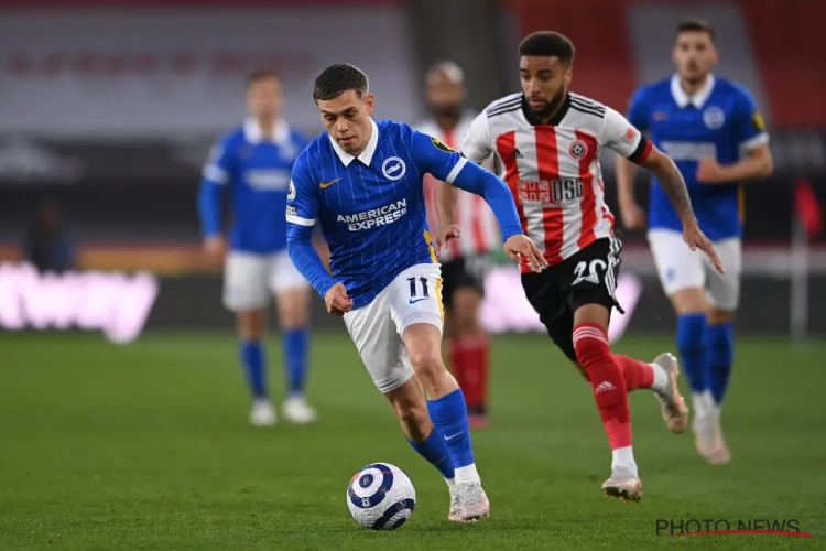Leandro Trossard verliest met Brighton tegen degradant Sheffield FC