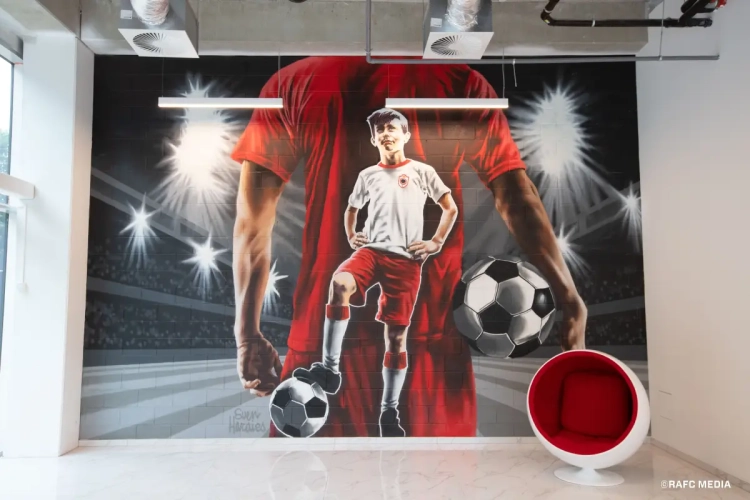 📷 Het nieuwe jeugdcomplex van Antwerp heeft alles om toptalenten te ontwikkelen