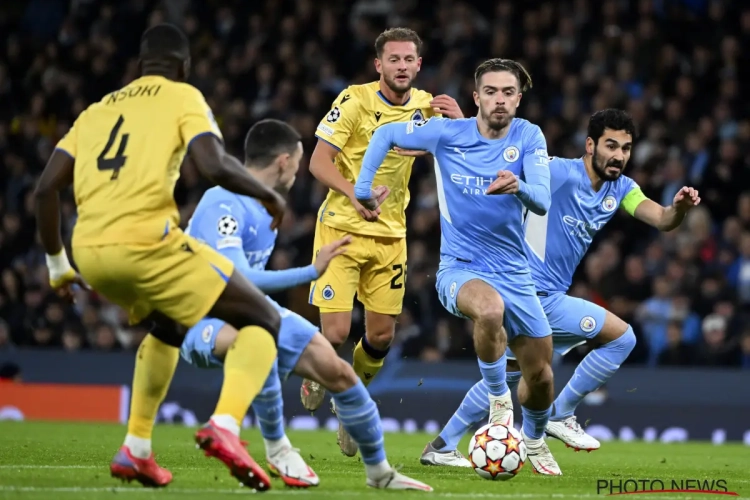 Club Brugge houdt schade lang beperkt, maar krijgt er uiteindelijk toch 4 binnen tegen Manchester City