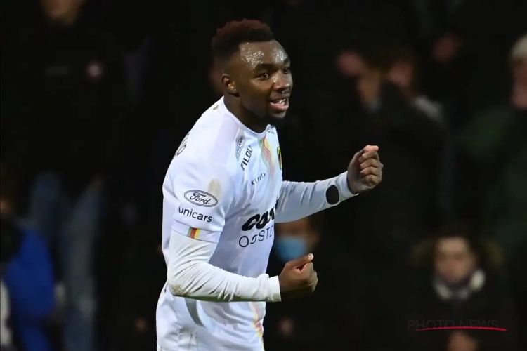 Thierry Ambrose opende de score en plaveide zo de weg naar de overwinning van KV Oostende