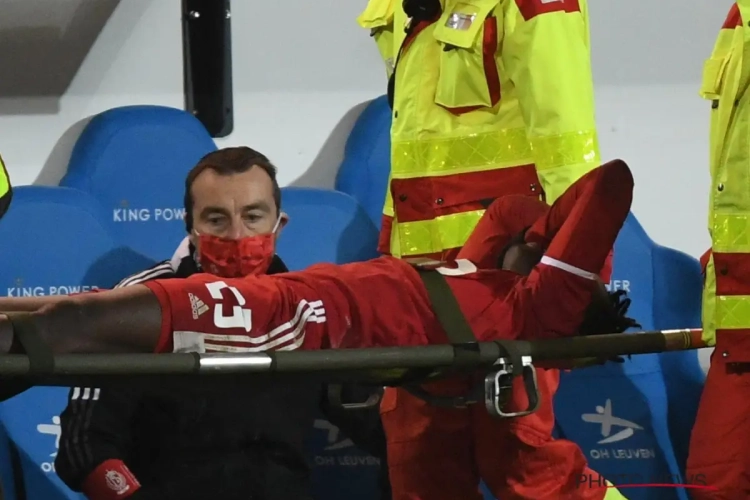 Standard haalt opgelucht adem: geen breuk vastgesteld bij Tapsoba