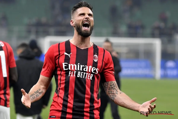 Inter lijdt tweede nederlaag van het seizoen in derby na goals van Giroud