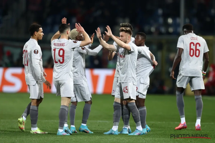 Overzicht van laatste wedstrijden in Europa en Conference League