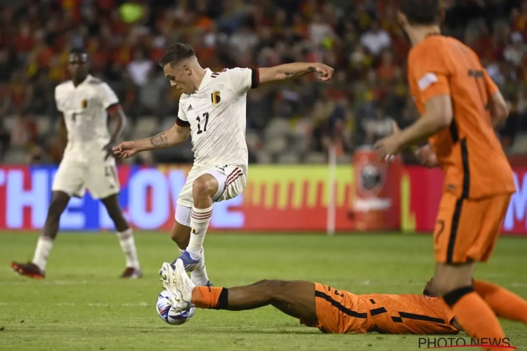 Franky Dury heeft te doen met Rode Duivel die niet mocht spelen