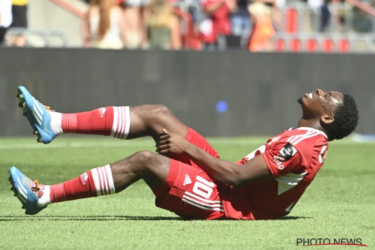 'Duidelijkheid over blessure Noah Ohio: Standard-nieuwkomer staat een maand aan de kant'