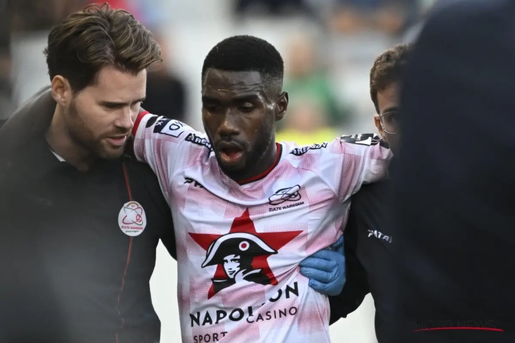 Zulte Waregem zal het even zonder zijn smaakmaker Alieu Fadera moeten doen