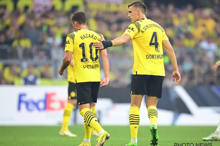 Thorgan Hazard valt geblesseerd uit bij Dortmund, dat wel weet te winnen in Champions League
