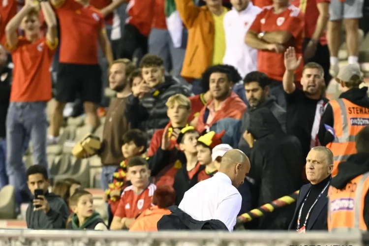 'Bondscoach Thierry Henry' zondag tegen Nederland na rode kaart voor Martinez: "Geel ja, maar nooit rood"