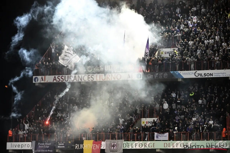 Stevige onlusten in Sclessin: fans Anderlecht werpen hopen vuurwerk richting Standard-fans