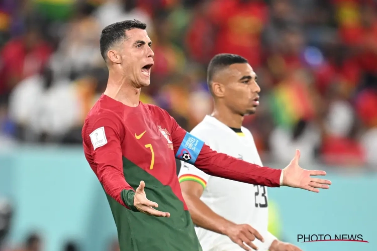 Bondscoach van Ghana snapt er niets van: "Waarom is dat penalty? Omdat het Ronaldo is?"