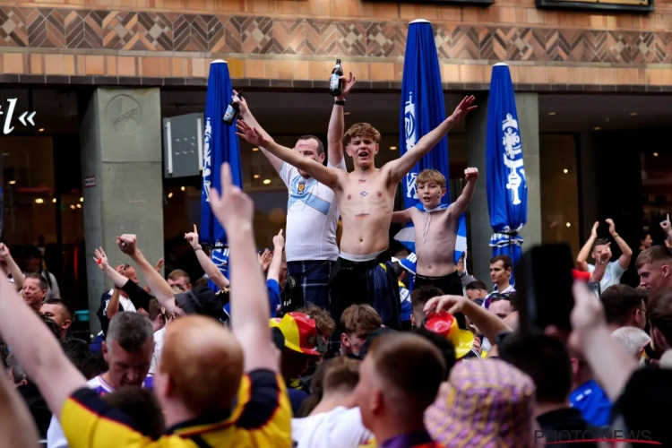 Schotten bier EK openingsmatch München