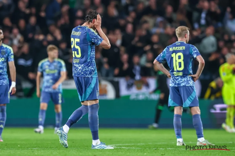 De Everest van instortingen: Ajax speelde met charisma van natte krant en zelfvertrouwen van kaartenhuis in stormweer