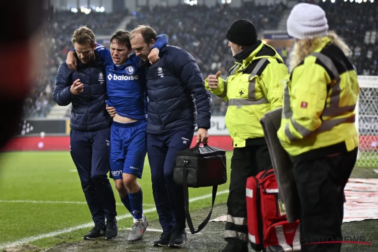 🎥 Enorme domper op de feestvreugde? Sterkhouder Gent mogelijk heel lang buiten strijd