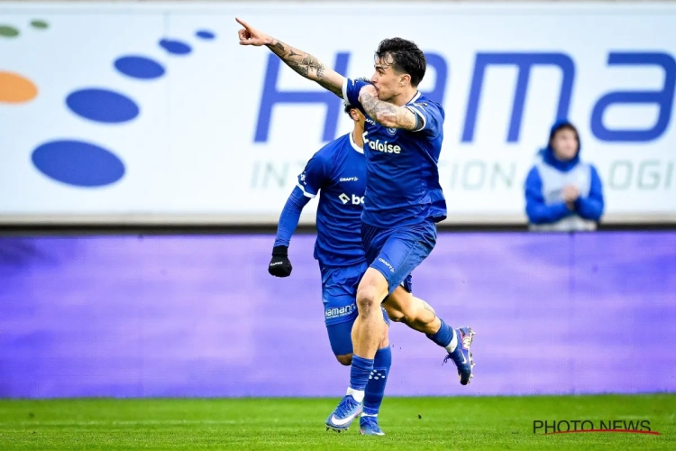 Een vlam van 106 km/u tegen Anderlecht: "Alle frustratie eruit"