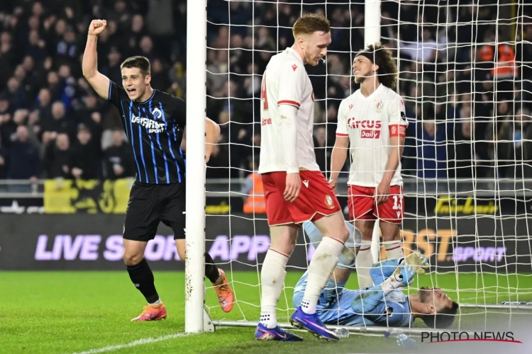 "Nu ook verkoudheid voor Mignolet": supporters kirren van plezier na demonstratie Club Brugge