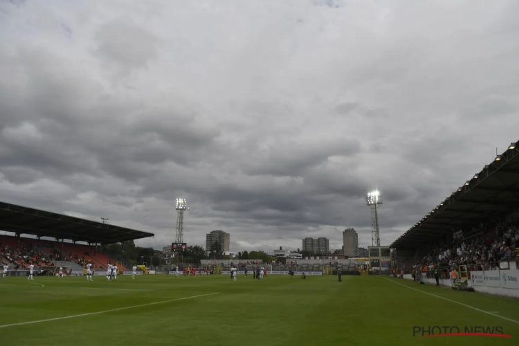 Brand in stadion van Seraing: wedstrijd van KV Kortrijk uitgesteld