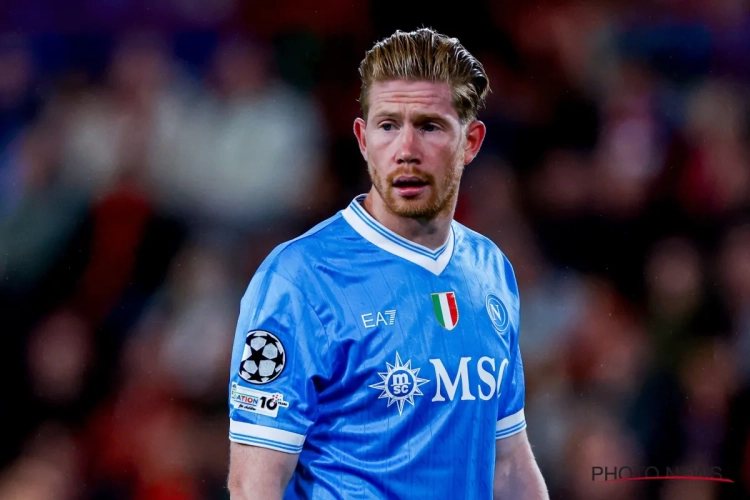 Il est bien de retour : De Bruyne débute et Naples s'impose à Cagliari