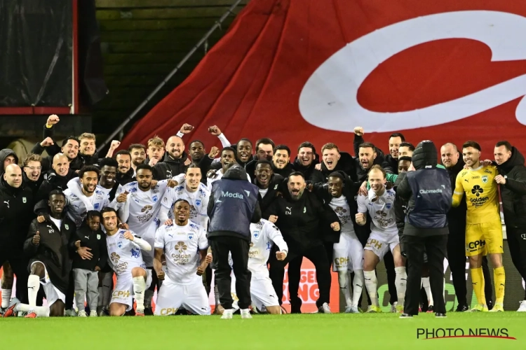 Wie blijft in eerste klasse? De situatie is duidelijk voor OH Leuven, La Louvi&egrave;re, Zulte Waregem en Cercle