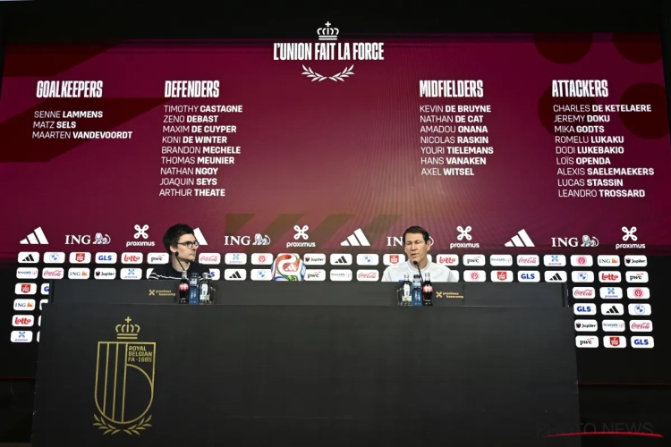 Experimenten met Roef of De Busser nu Courtois out is? Rudi Garcia maakt opvallende beslissing in selectie