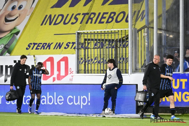 Dik probleem voor Club Brugge: einde seizoen voor sterkhouder
