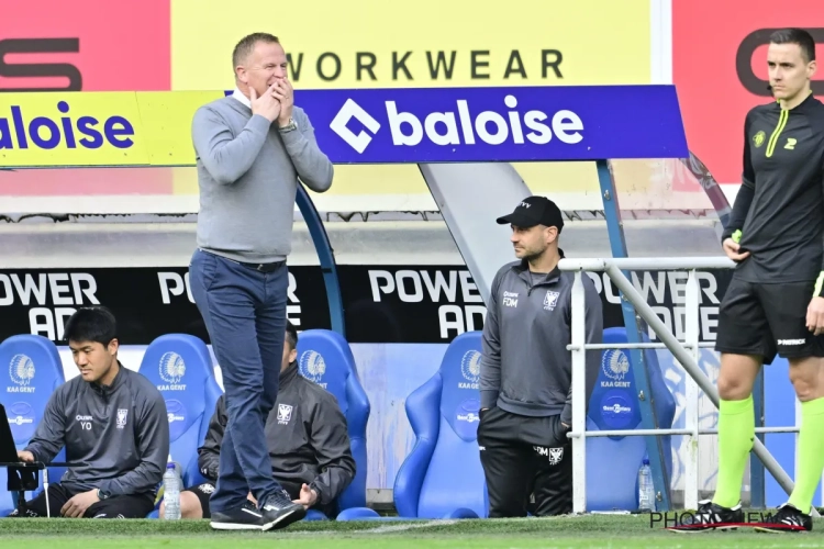 STVV pakt punt in Gent, Wouter Vrancken is over een ding niet tevreden