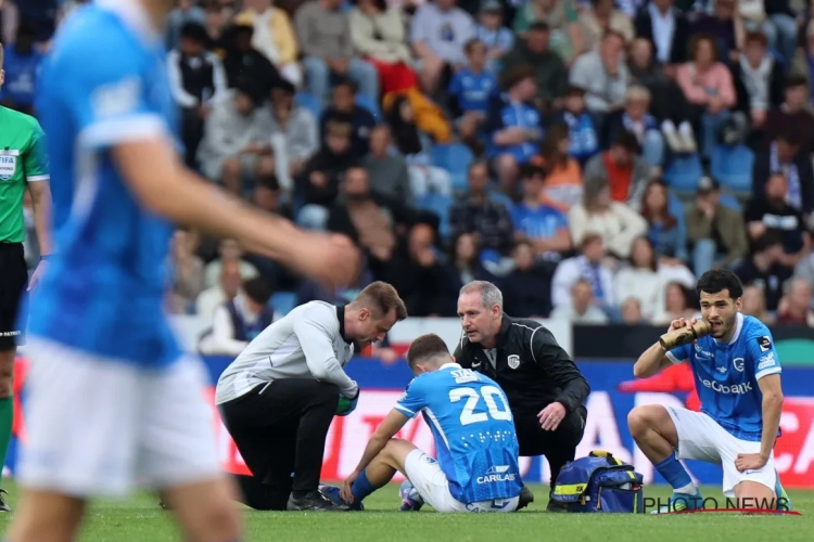🎥 Vreselijk moment bij KRC Genk: seizoen zit er zo goed als zeker op voor twee spelers