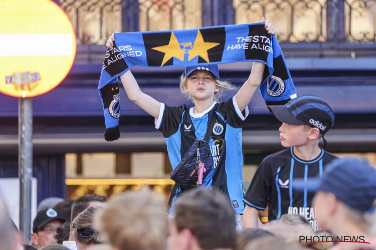 📷 Grootse parade voor Club Brugge, de tweede ster, emotionele woorden &eacute;n een ... helikopter met een missie