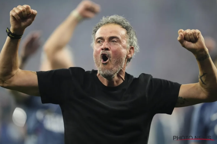 Luis Enrique door het dolle heen na Champions League-winst