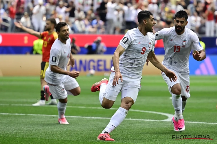 Iran laat na match tegen België opvallende boodschap achter in kleedkamer